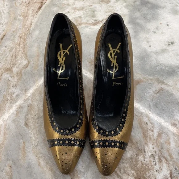 Yves Saint Laurent Vintage Heels - Picture 2 of 14
